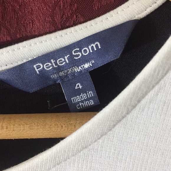 Peter Som Black and White Dress - Picture 4 of 5